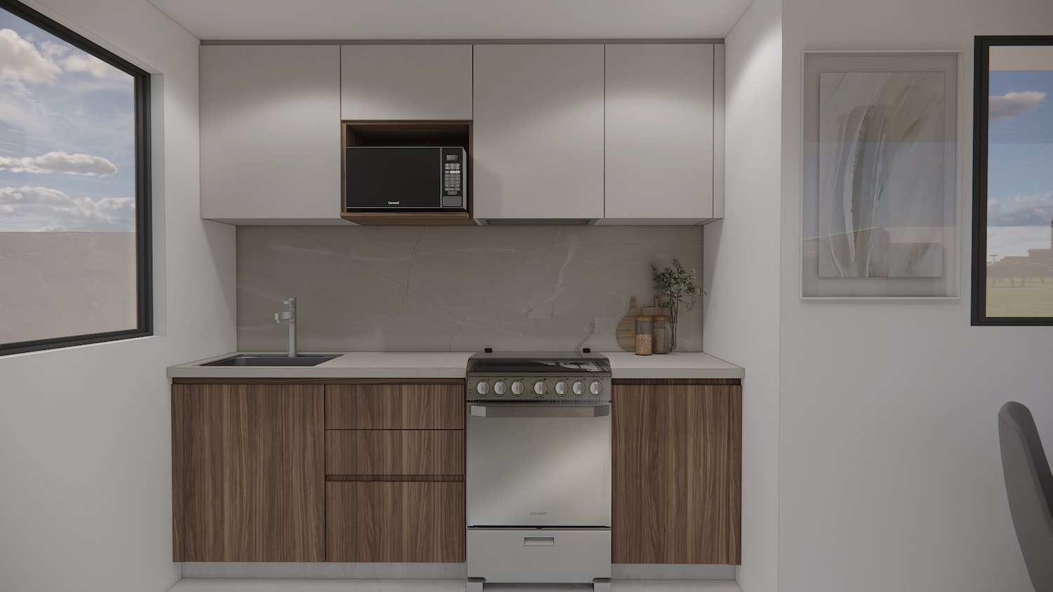 NOGAL NEO , GRIS CLARO Y CRACKED KOBER NOGAL NEO , GRIS CLARO Y CRACKED KOBER