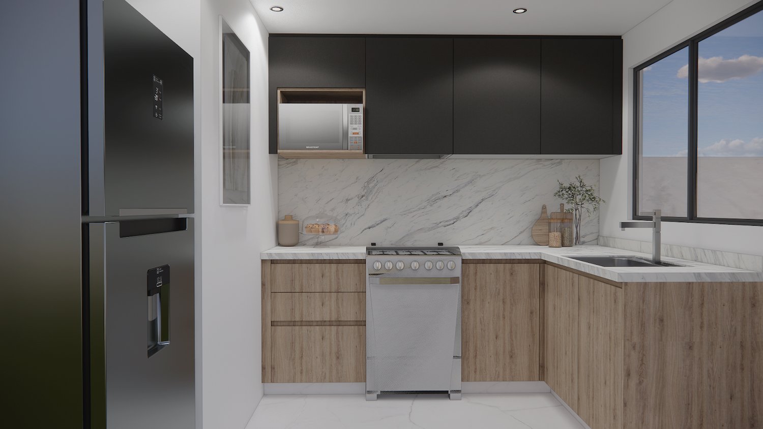 V8 ROBLE SANTANA, GRIS OXFORD Y CALCUTTA MARBLE 1 V8 ROBLE SANTANA, GRIS OXFORD Y CALCUTTA MARBLE 1